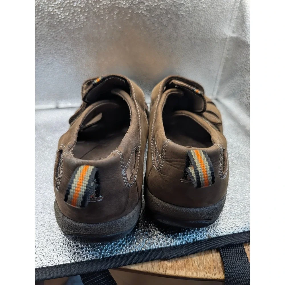 Everest Mens Brown Waterproof Hiking Sandals Closed Toe Fisherman Size 10M